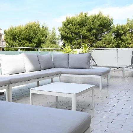 M438 - Marcelli, Trilocale Con Ampia Terrazza A 30mt Dal Mare