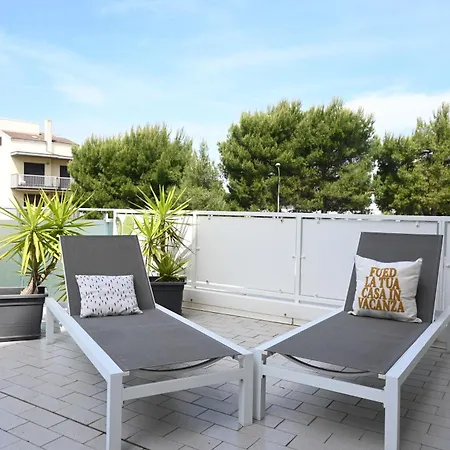 M438 - Marcelli, Trilocale Con Ampia Terrazza A 30mt Dal Mare *